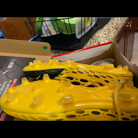 Puma Herren Future 5.3 Netfit FG/AG Size 9.5 Cleats - Picture 3 of 5